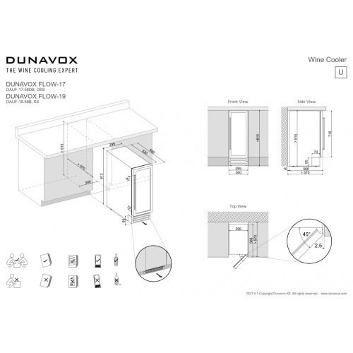 Dunavox DAUF-19.58SS  4