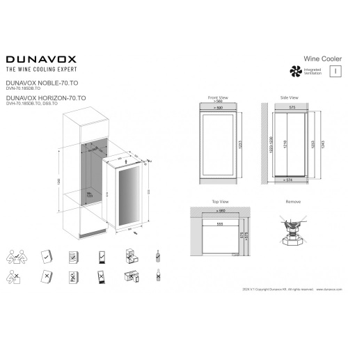 Dunavox DVH-70.185DSS.TO  2