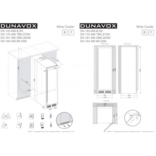 Dunavox DX-181.490DBK  2