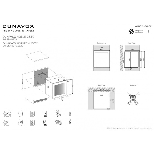 Dunavox DVH-25.65DB.TO  2