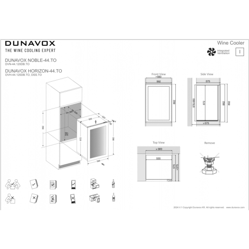 Dunavox DVH-44.120DB.TO  2