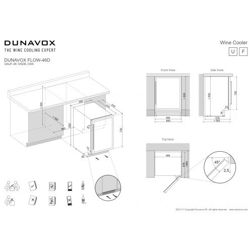 Dunavox DAUF-46.145DSS  2